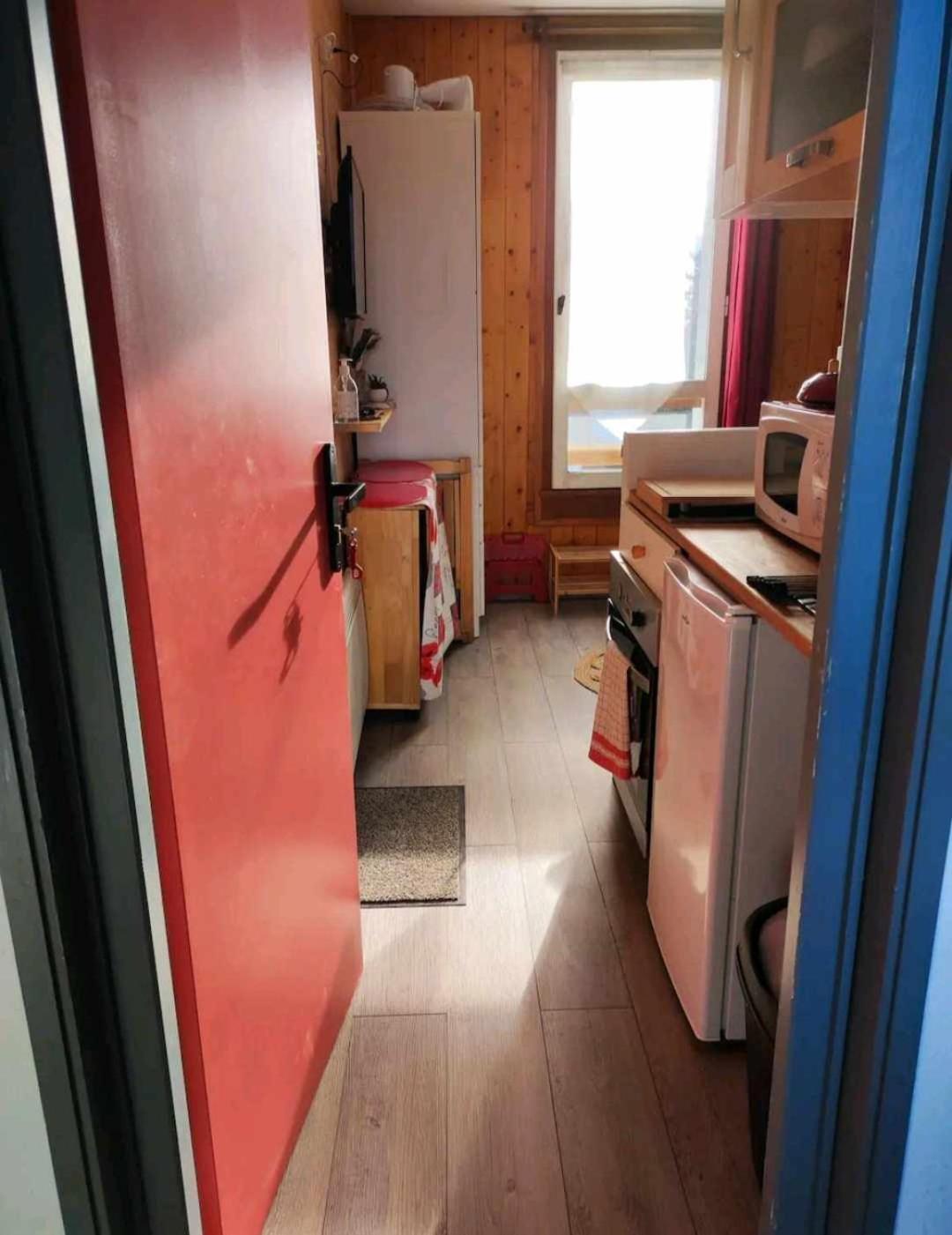 Appartamento Le Petit Nid Rouge Ustou Esterno foto